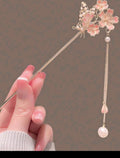 Elegant Chinese Hair Pin – Traditional Floral Hair Stick for Women