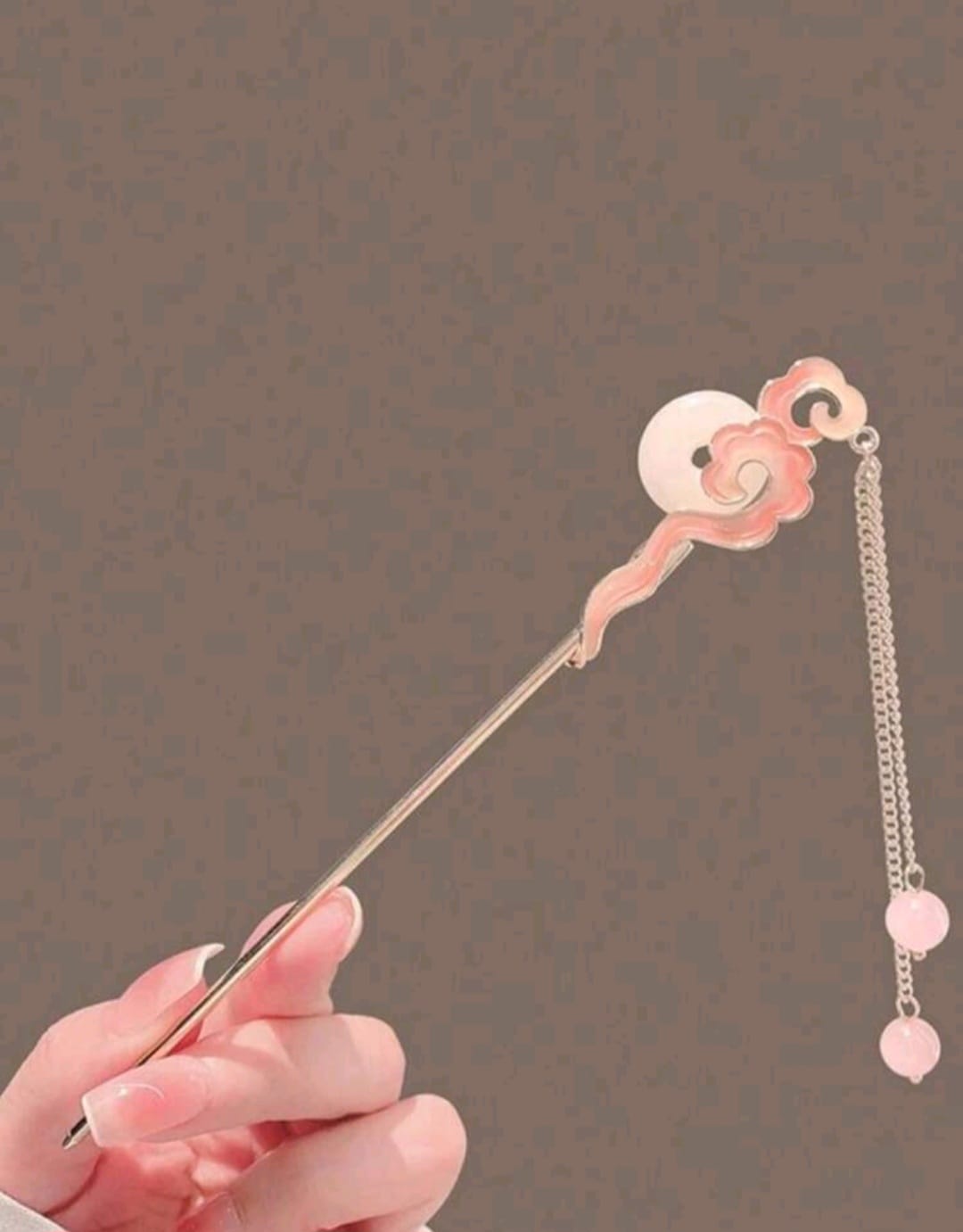 Elegant Chinese Hair Pin – Traditional Floral Hair Stick for Women